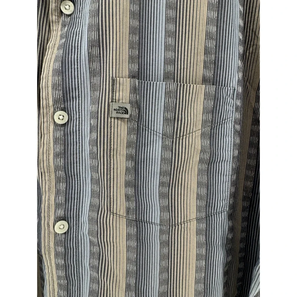 The North Face A5 Series Men's Long Sleeve Plaid Button Down Size L